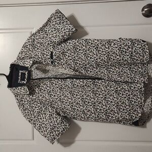 7 Diamonds Floral Button Up